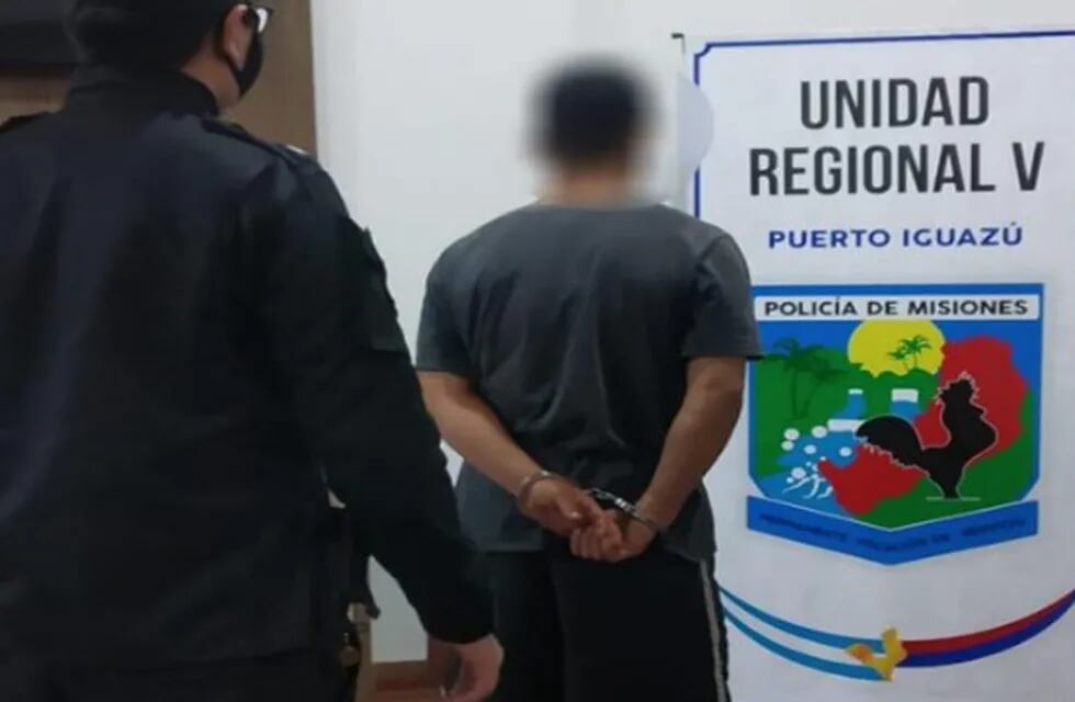 Joven terminó detenido tras sustraer 11 botellas de vino de un local comercial en Puerto Iguazú.