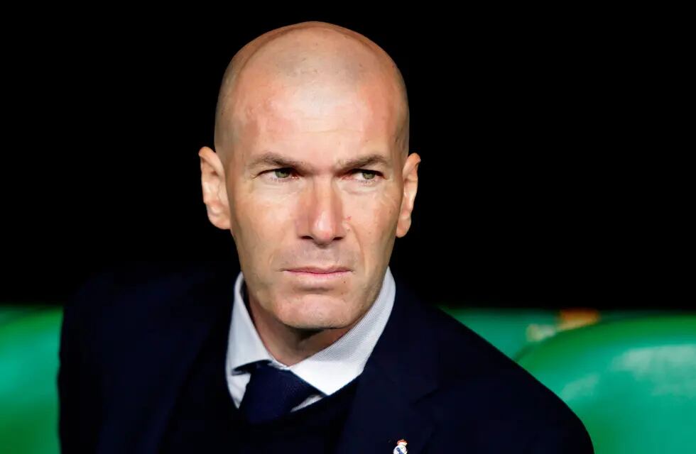 Zinedine Zidane, el DT que ganó todo con el Real Madrid. (AP)