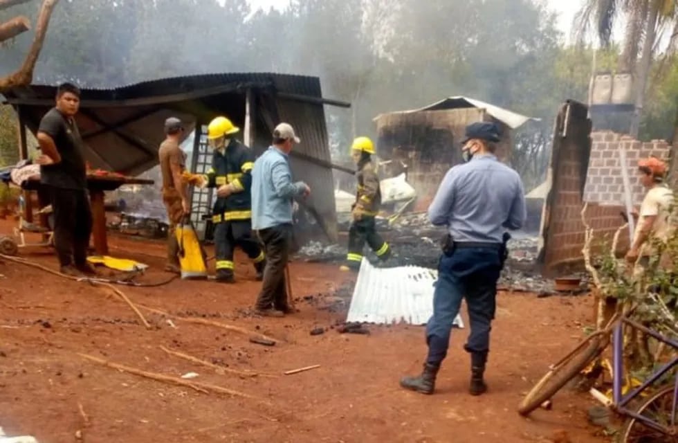 Una niña de doce años sufrió graves quemaduras en un incendio en Concepción de la Sierra