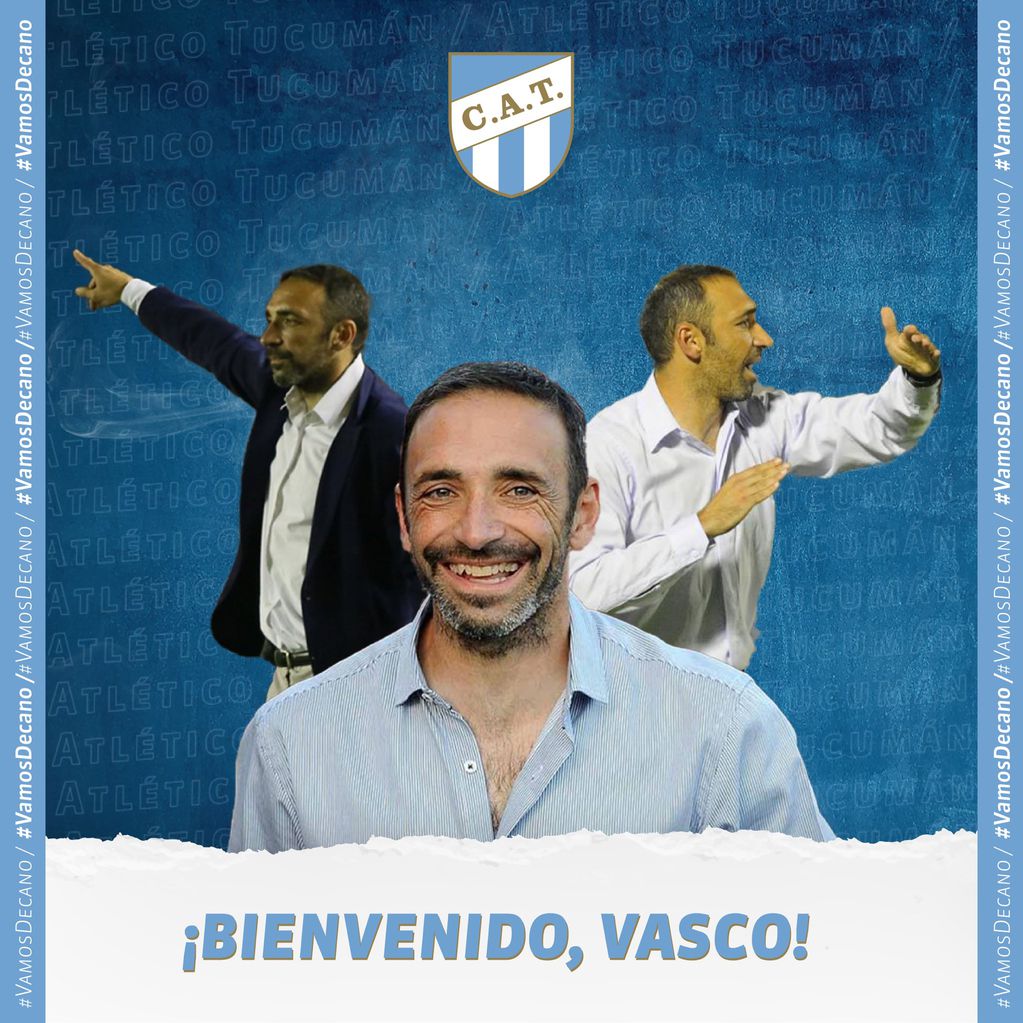 El "Decano" anunció la llegada del "Vasco" Azconzábal.
