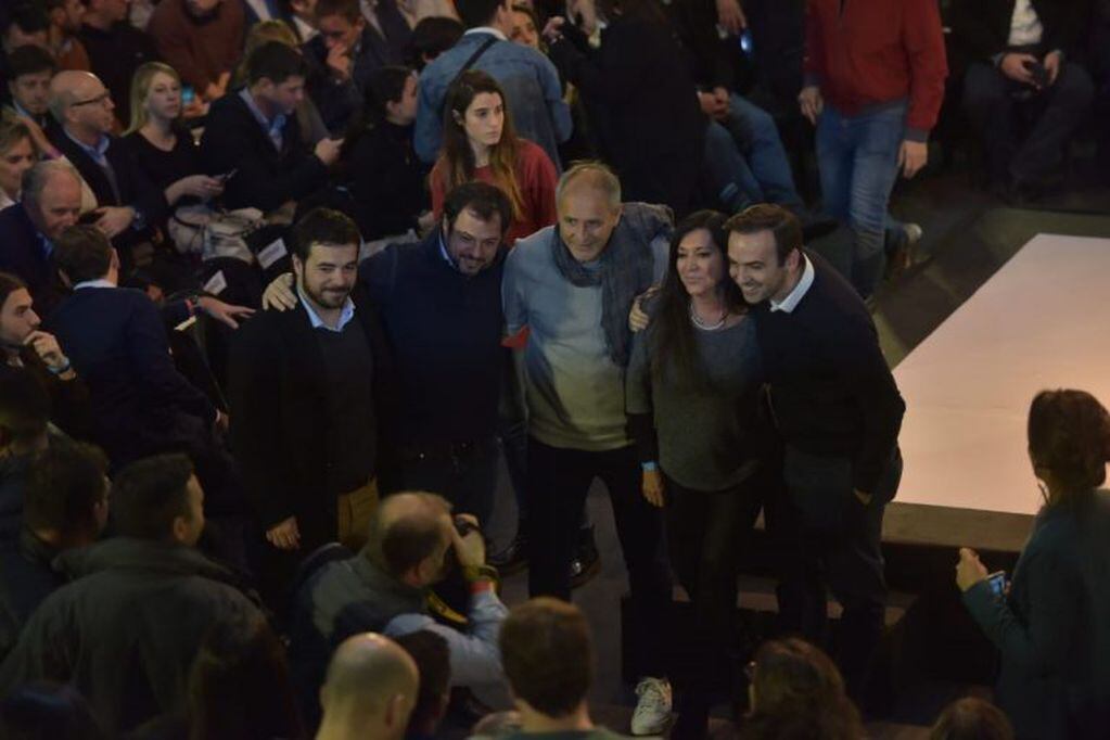 El acto de Macri de cierre de campaña en Córdoba, en la Plaza de la Música.
