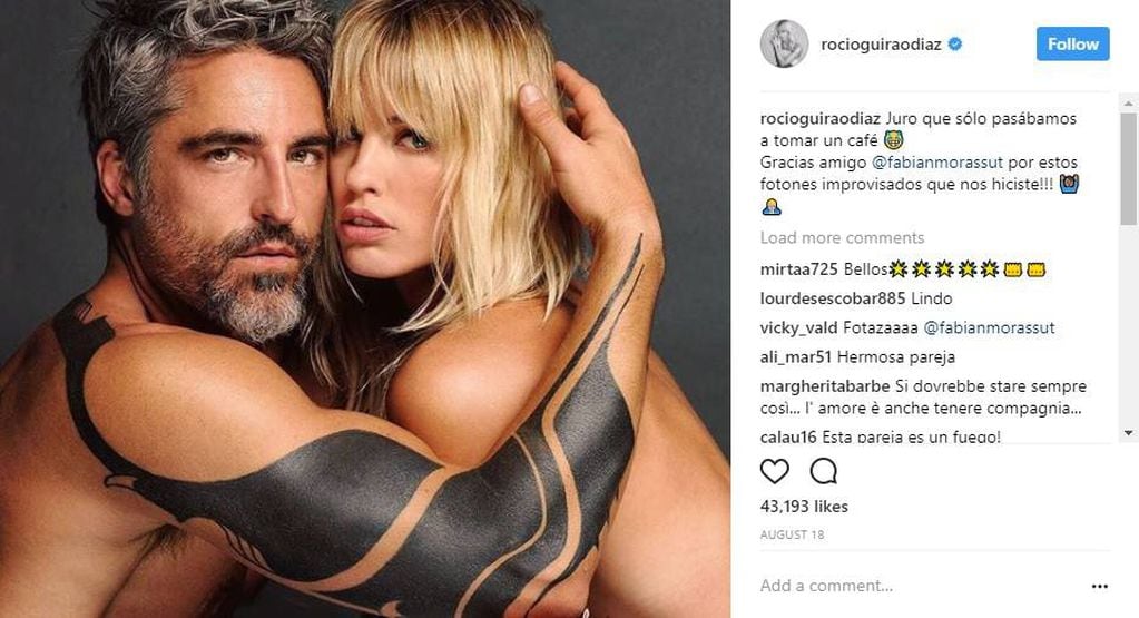 Rocío Guirao Díaz ignoró las críticas y subió la apuesta publicando un desnudo total