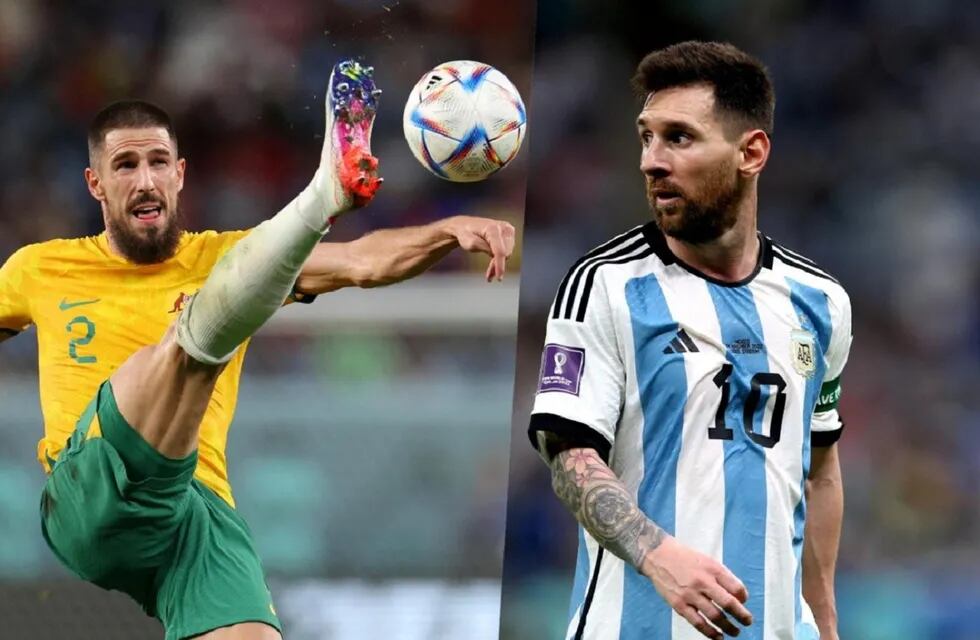 Argentina y Australia se la juegan por un lugar entre los ocho mejores del Mundial de Qatar 2022.