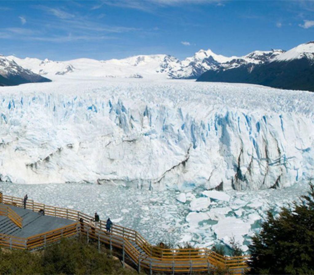Glaciar Perito Moreno, en El Calafate.