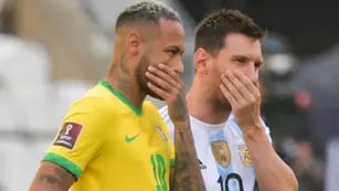 Neymar y Mess no pueden creer lo que pasó en San Pablo
