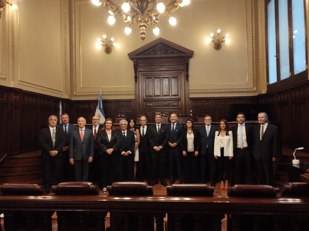 Corte Suprema: jura de los nuevos miembros del Consejo de la Magistratura. (La Voz)