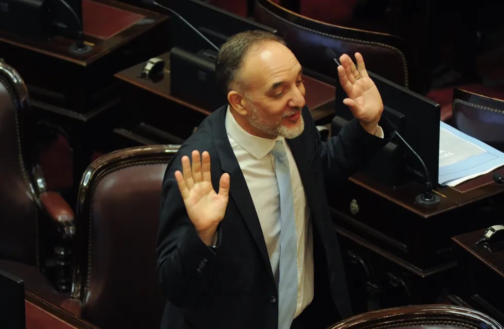 Martín Doñate, el senador ultra K que será investigado por la Justicia. 
Foto Federico López Claro