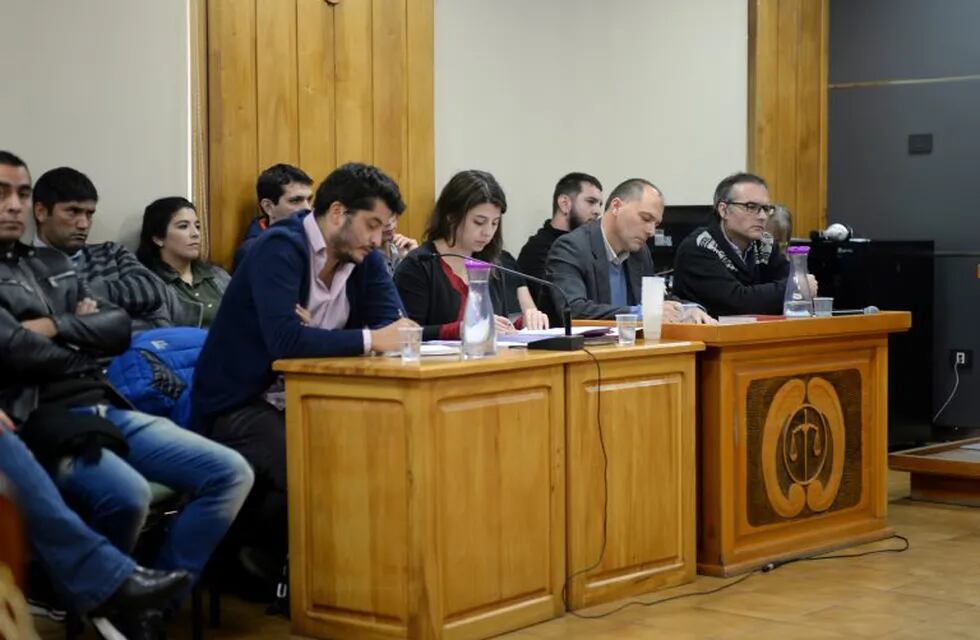 Audiencia de Formulación de Cargos por la causa de las licencias Truchas. Foto: Alfredo Leiva