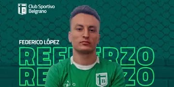 Federico López en Sportivo Belgrano