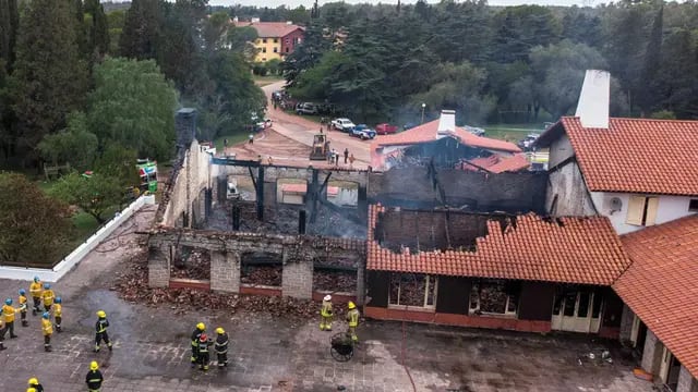 incendio del Hotel 4 de la Unidad Turística Embalse