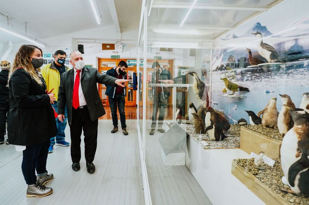 La subsecretaria de Relaciones Internacionales, Asuntos Antárticos y Malvinas, Cecilia Fiocchi valoró positivamente la jornada de puertas abiertas del Museo Antártico.