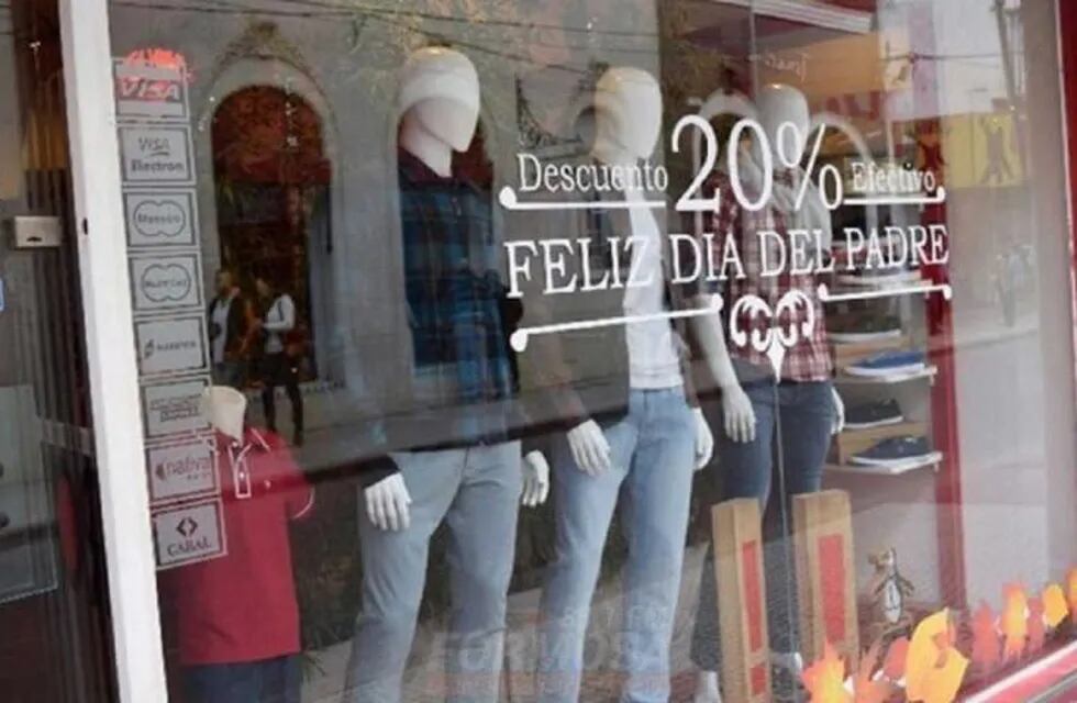 Comerciantes rosarinos piden trasladar el Día del Padre