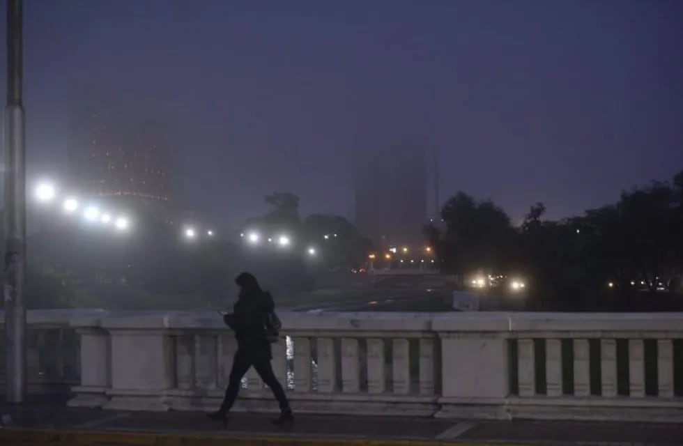 Niebla en Córdoba.