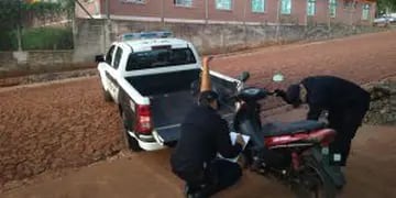Recuperan motocicleta robada en Oberá