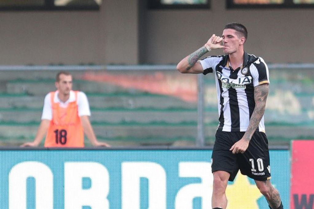 Rodrigo de Paul utiliza el número 10 en Udinese. (EFE)