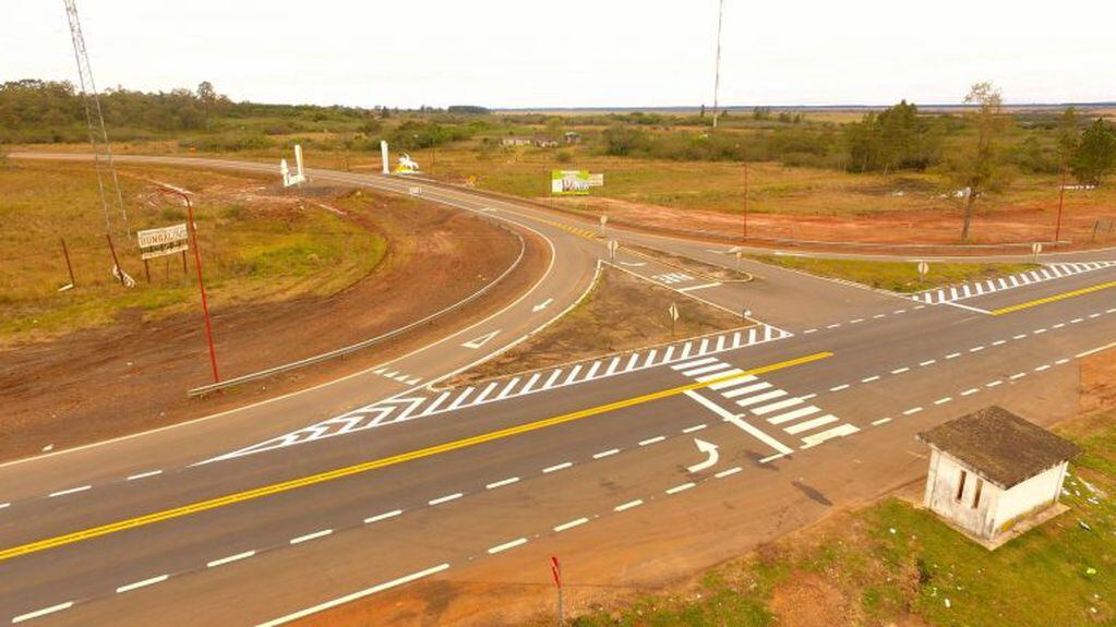 Inauguración de más de 140 kilómetros de Rutas Nacionales en Corrientes.