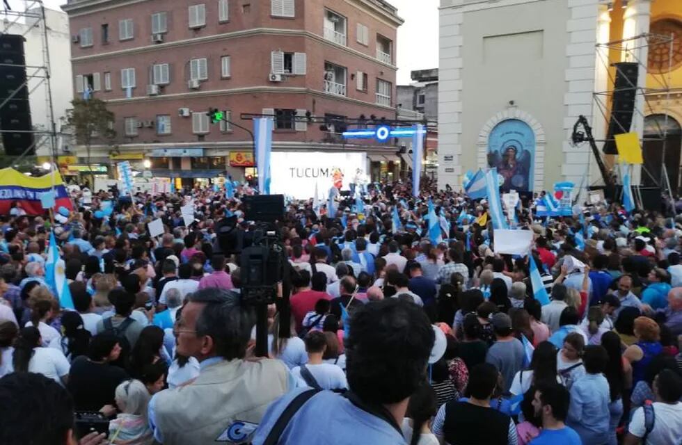 Marcha del Sí se puede en Tucumán.