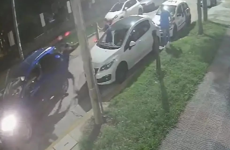 La Matanza. Balearon al hijo de 14 años de un dirigente de Vélez Sarsfield durante un robo. (Captura de video)