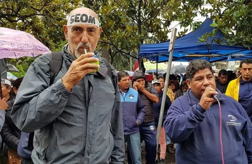 Reclamo de trabajadores estatales, en Jujuy