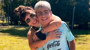 Gianinna Maradona explotó de orgullo ante el nuevo paso profesional de su hijo Benjamín Agüero