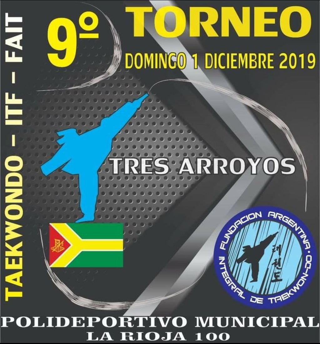 9na edición del Torneo Tres Arroyos de Taekwondo