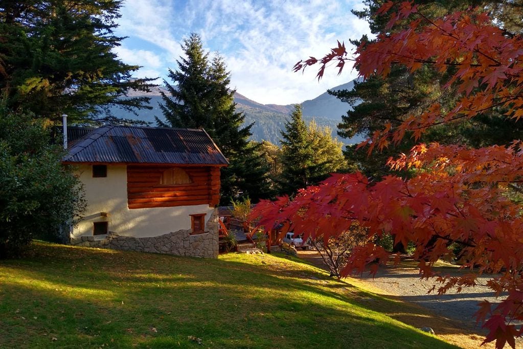 Los impactante colores de Bariloche en otoño (Foto: Gentileza Bariloche)