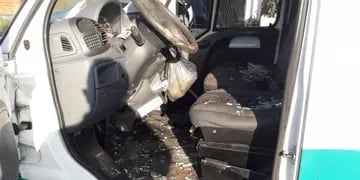 Ambulancia atacada en Córdoba