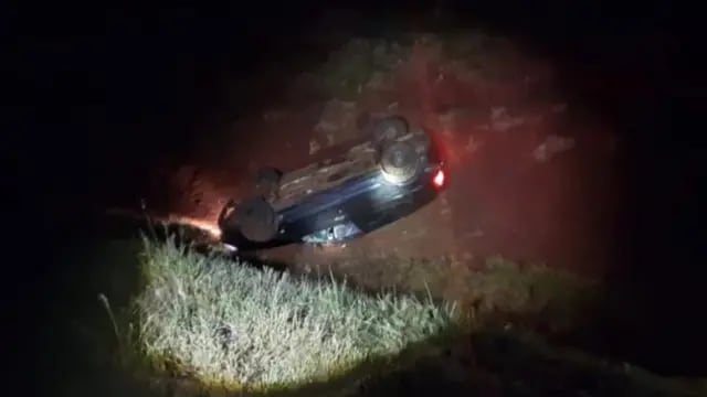 Accidente vial en Concepción de la Sierra dejó daños materiales