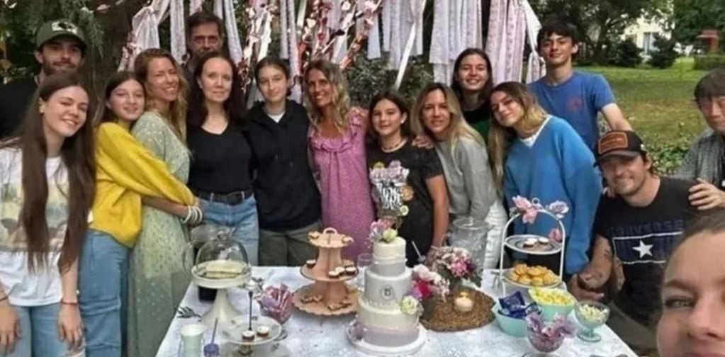 Nicole Neumann festejó los 15 de su hija. Gentileza Instagram.
