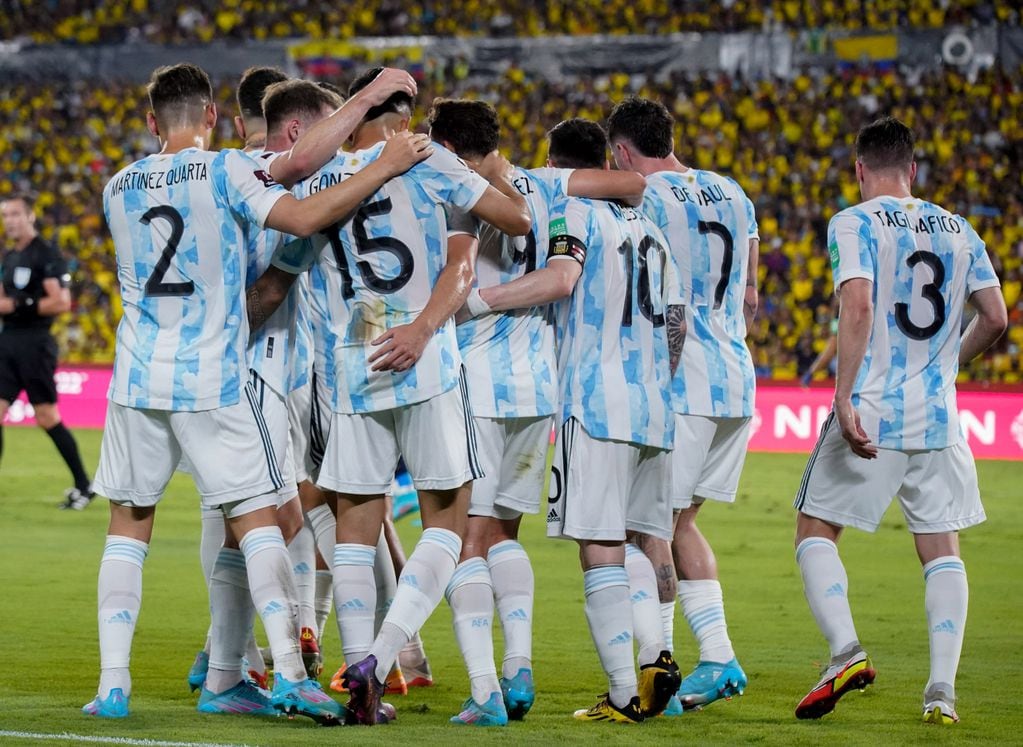 La Selección Argentina ya tiene en la cabeza el Mundial de Qatar 2022. (Fotobaires).