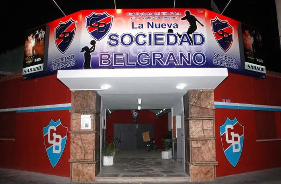 El club Sociedad Belgrano.