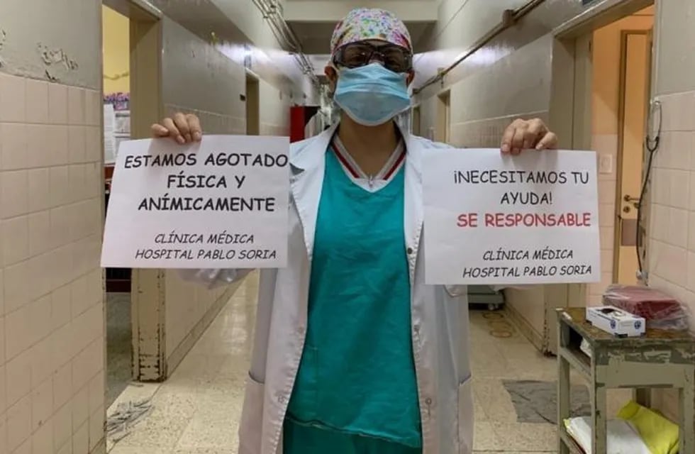 Médicos en la lucha contra el Covid-19 en Jujuy