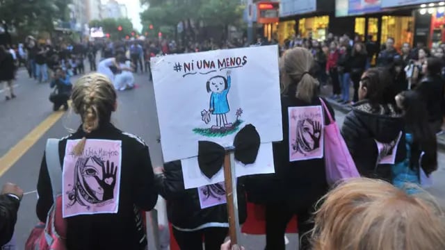 FEMICIDIOS. "Ni una menos" es el pedido de las marchas que se realizan en el país en contra de la violencia de género (La Voz / Archivo).