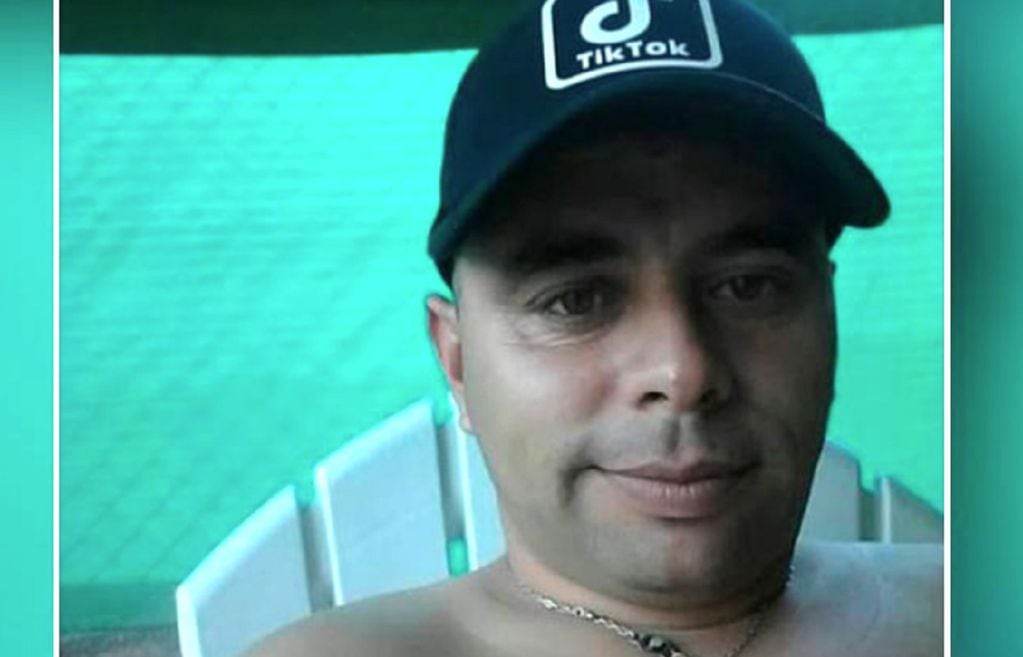 Luis Alberto Ludueña (38), detenido por el femicidio de Valeria Oviedo (Télam)