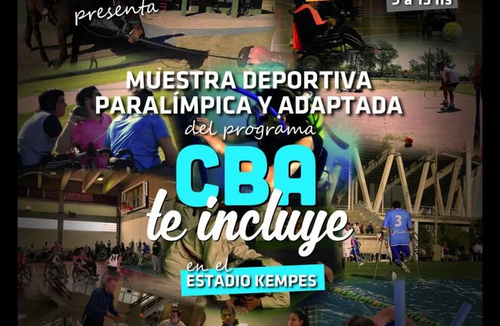 Agencia Córdoba Deportes y otra muestra.