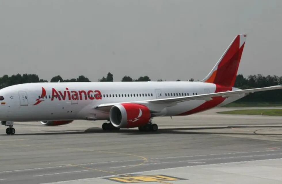 Avión de Avianca.