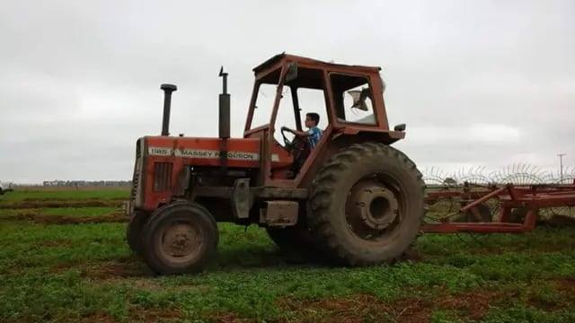 Tractor robado en Arroyito