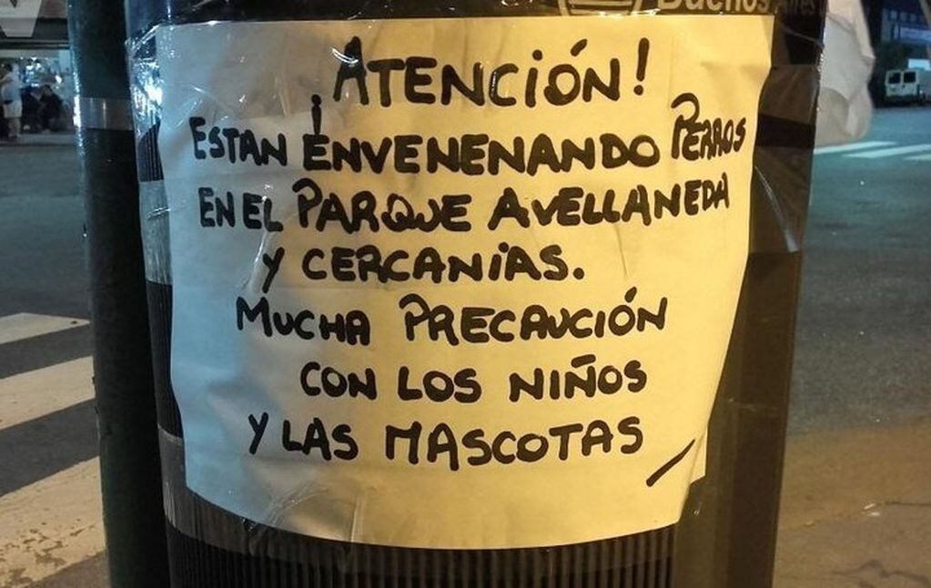 Así alertaban los vecinos lo que estaba pasando en el lugar.