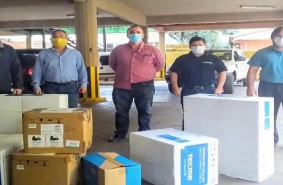 El ministerio de Salud entregó equipamientos al Hospital de Eldorado
