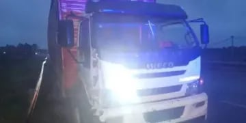 Candelaria: camionero atropelló a un peatón y le causó la muerte