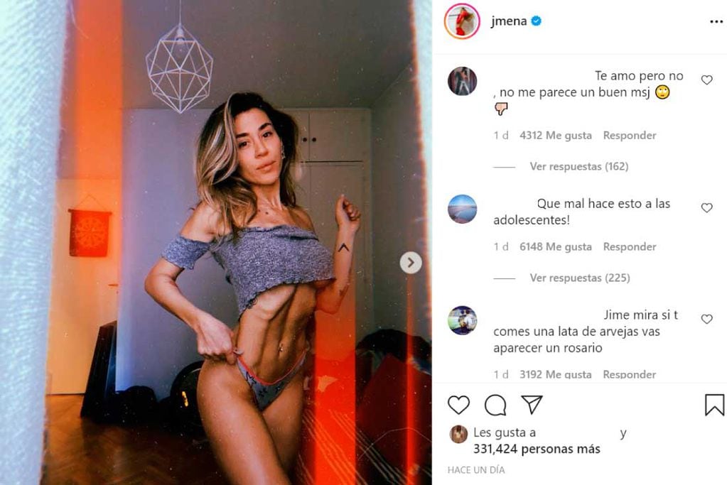(Instagram Jimena Barón)