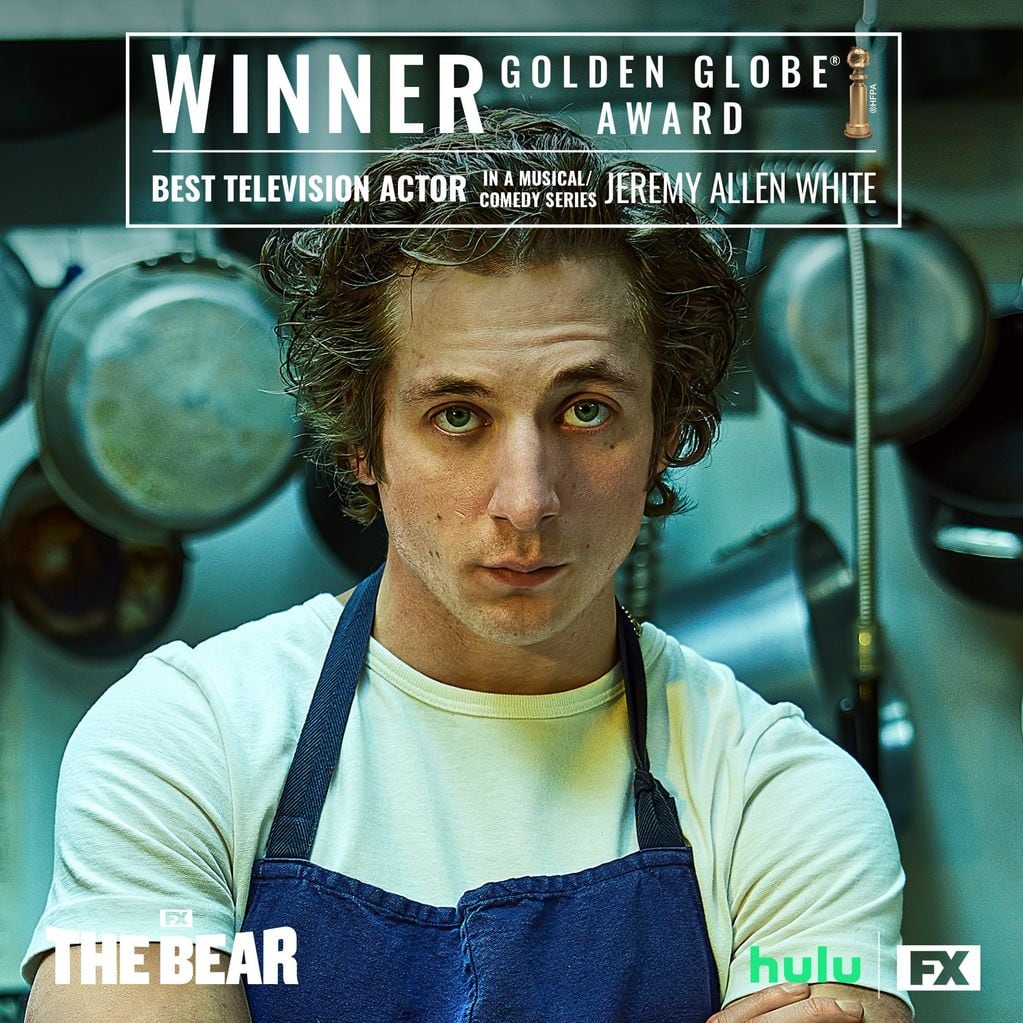 Ganó su primer Globo de Oro como mejor actor por la serie The Bear: quién es Jeremy Allen White