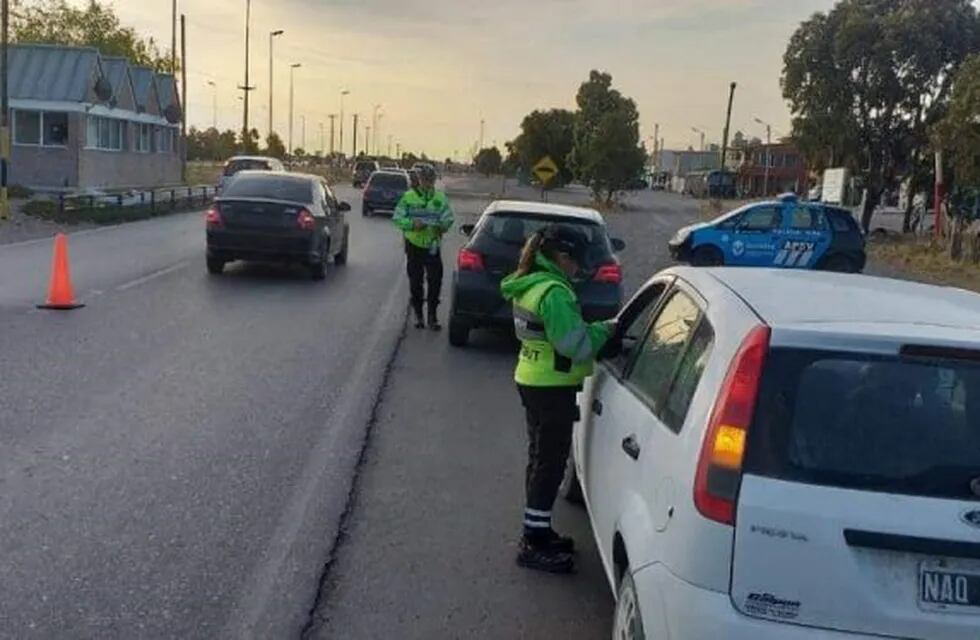 Controles viales Chubut