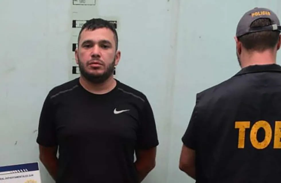 Esteban Alvarado, el presunto narco detenido