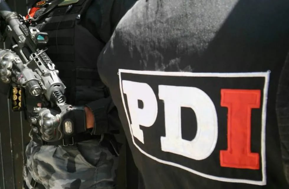 La Policía de Investigaciones (PDI) estuvo a cargo de los allanamientos. (Archivo)