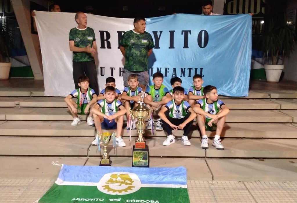 Arroyito campeón del Torneo de Fútbol Infantil de Canal 12