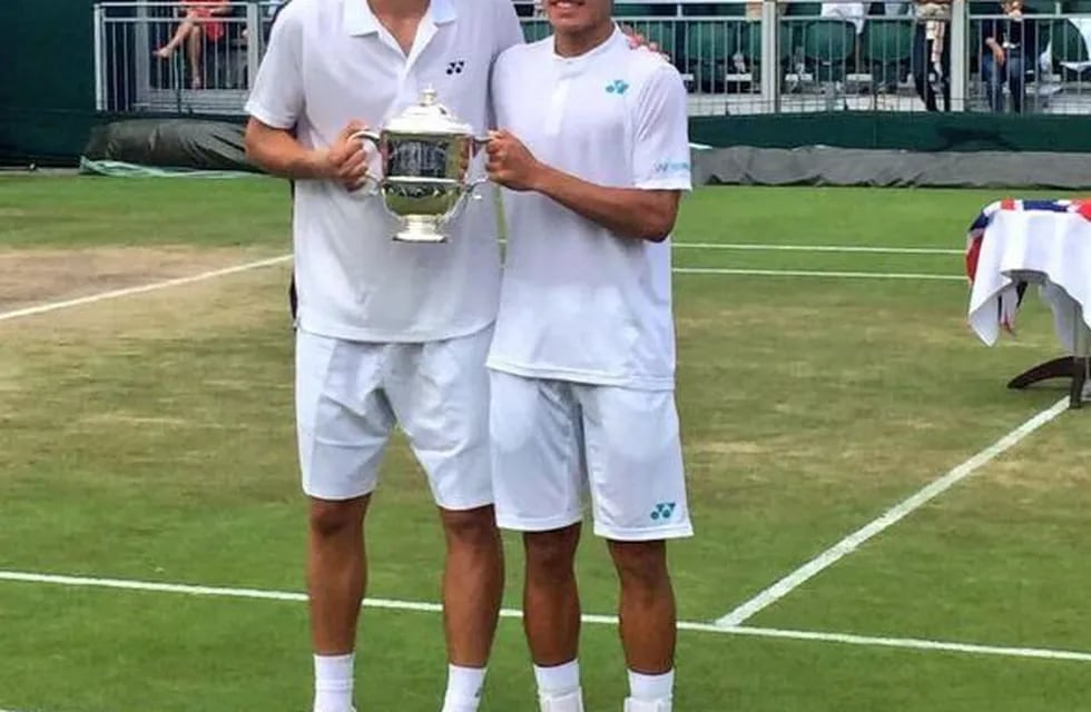 Axel Geller campeón dobles en Wimbledon