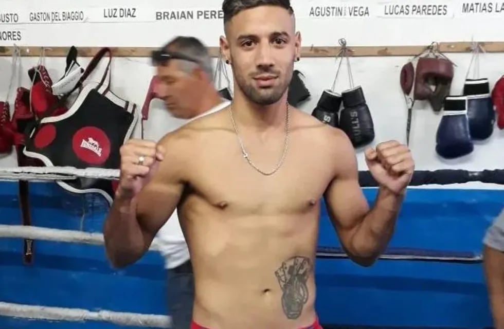 El boxeador Lucas Bastida
