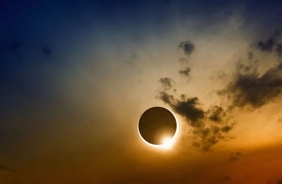 Eclipse solar. Imagen ilustrativa.