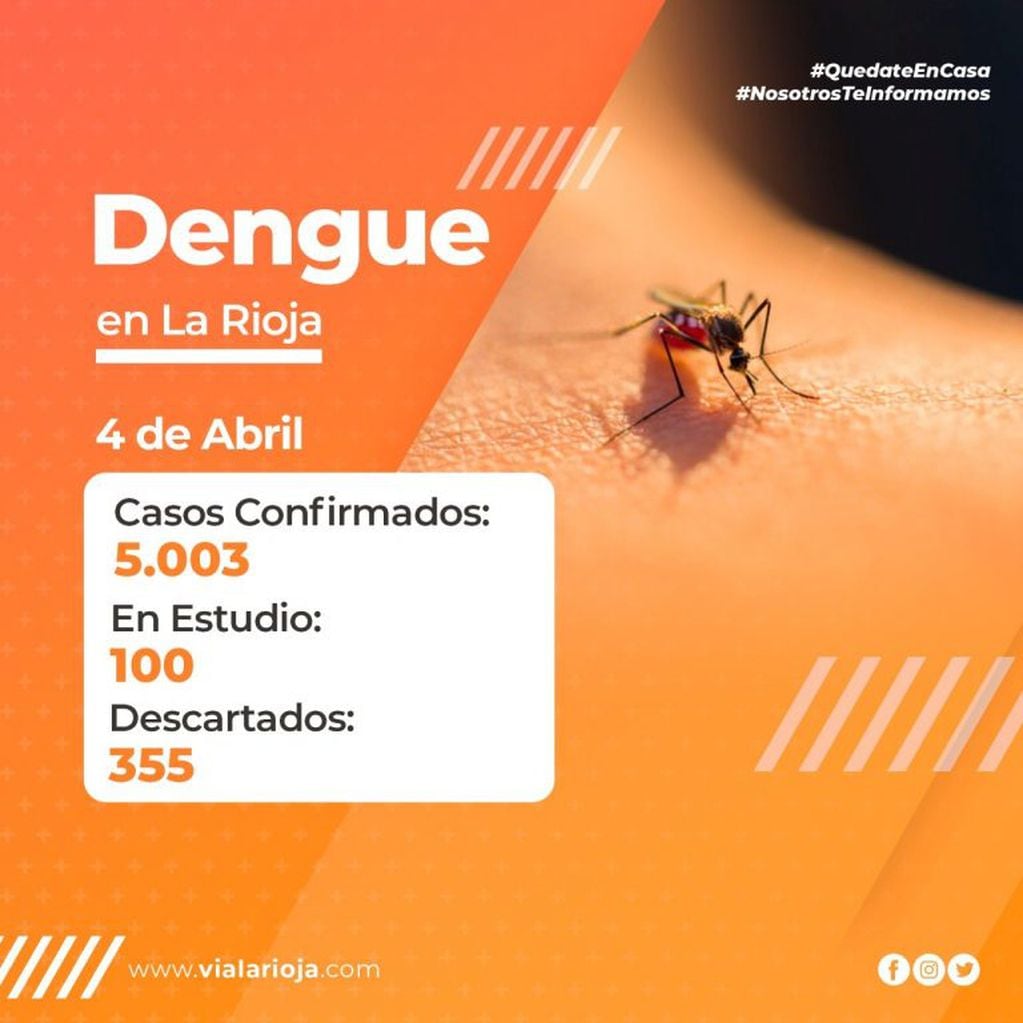Datos Actualizados - Dengue - VíaLaRioja